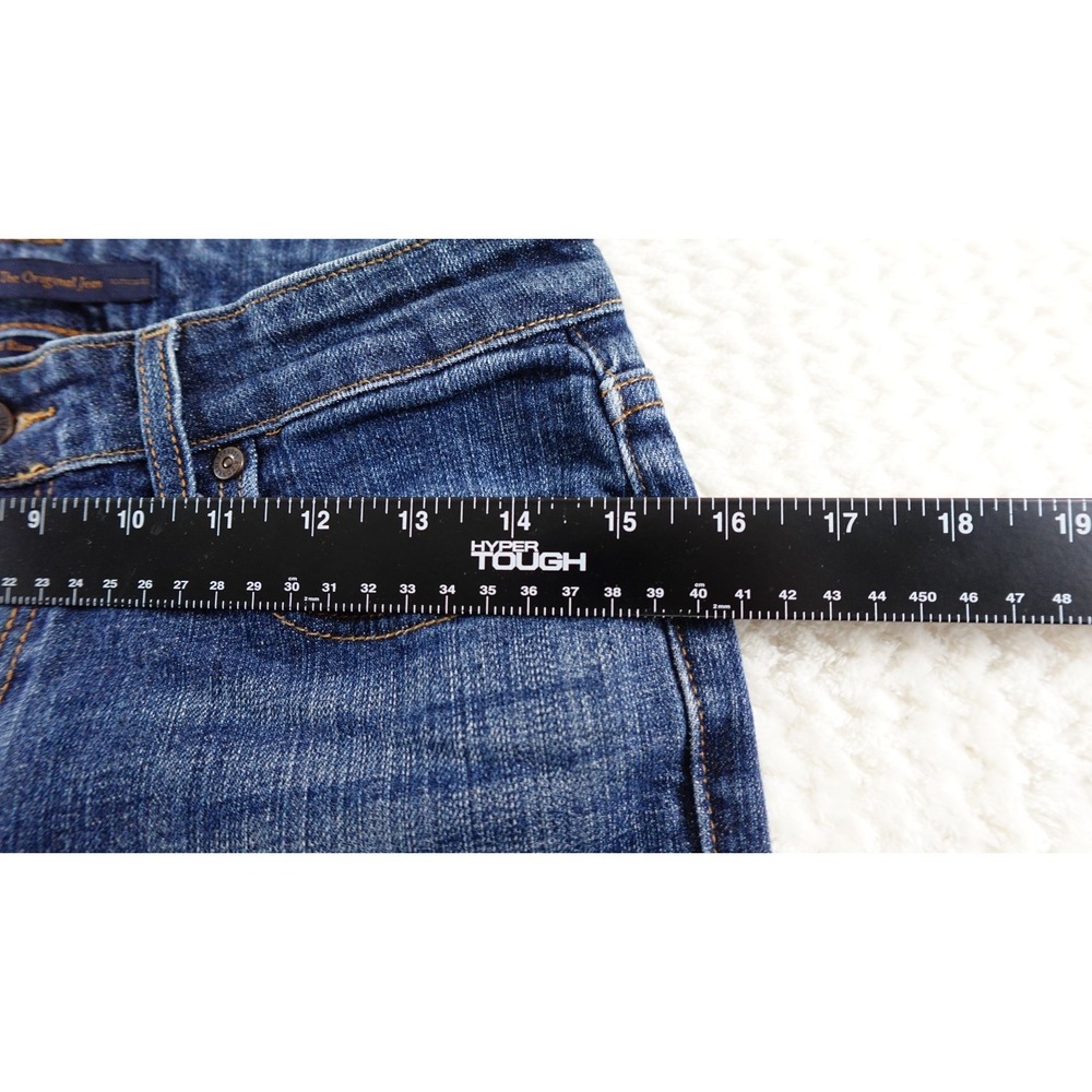 Levi's The Original Jeans Women's 6M Blue Denim Stretch Mid Rise Skinny Leg - Picture 12 of 15